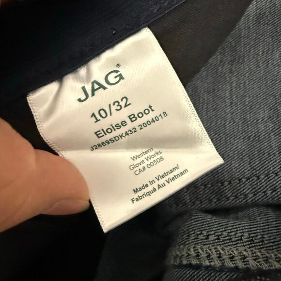 Jag Eloise Mid Rise Boot Cut Jeans, 10 - Picture 8 of 9